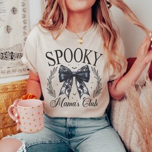 NEW Spooky Mama Graphic Tee Comfort Colors S-3X
